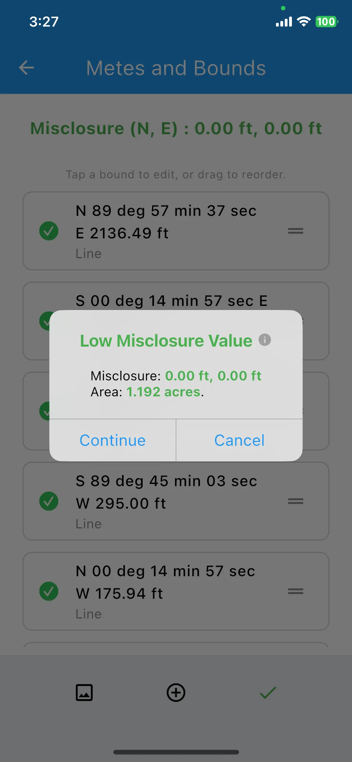 EZBounds App Screenshot Misclosure